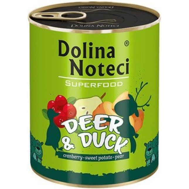 Dolina Noteci super food ελάφι & πάπια 800gr