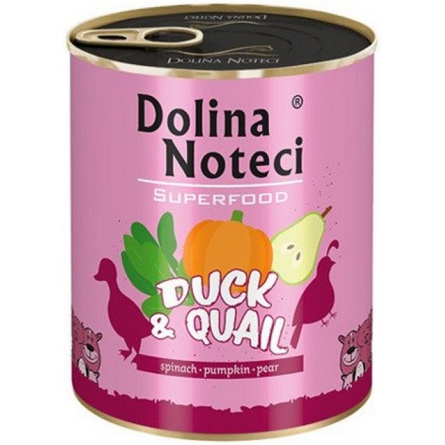 Dolina Noteci super food πάπια & ορτύκι 800gr Dolina Noteci super food πάπια & ορτύκι 800gr