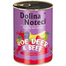 Dolina Noteci super food ζαρκάδι & βοδινό 400gr