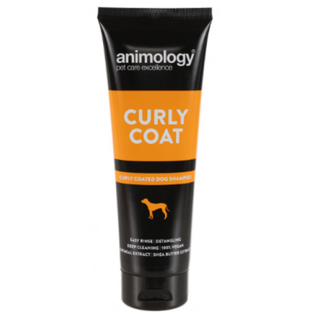 Animology Curly Coat 100% Vegan σαμπουάν 250ml για σκύλους με σγουρό τρίχωμα