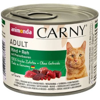 Animonda Carny κονσέρβα με Ελάφι & Κόκκινα μούρα των 200gr και 400gr Animonda Carny κονσέρβα με Ελάφι & Κόκκινα μούρα των 200gr και 400gr