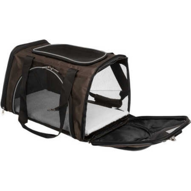 Trixie τσάντα μεταφοράς joe εύχρηστη, πρακτική και ανθεκτική από πολυεστέρα υψηλής ποιότητας  καφέ