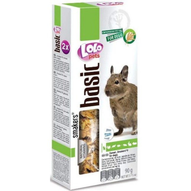 Lolo pets smakers λιχουδιά δημητριακών πλούσιοα σε βιταμίνες για degu Lolo pets smakers λιχουδιά δημητριακών πλούσιοα σε βιταμίνες για degu
