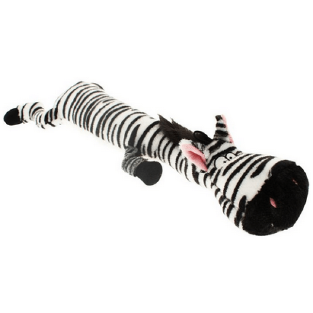 Happypet λούτρινο παιχνίδι Safari squeaker ζέμπρα Happypet λούτρινο παιχνίδι Safari squeaker ζέμπρα