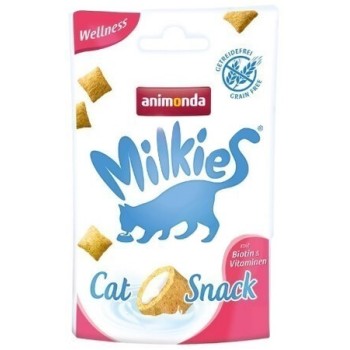 Animonda Μilkies Crunchy Pillow Wellness / σνακ με βιοτίνη και βιταμίνη 30gr Animonda Μilkies Crunchy Pillow Wellness / σνακ με βιοτίνη και βιταμίνη 30gr
