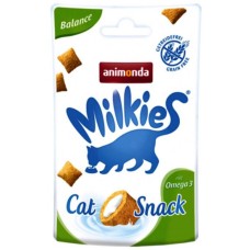 Animonda Milkies Crunchy Pillow Balance / σνακ με Ωμέγα 3 30gr Animonda Milkies Crunchy Pillow Balance / σνακ με Ωμέγα 3 30gr