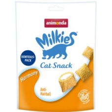 Animonda Milkies Crunchy Pillow Harmony / σνακ ιδανικά για την καταπολέμηση συσσώρευσης τριχών 30gr