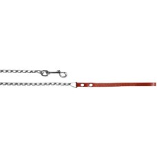 Αλυσίδα χρωμίου με δερμάτινη χειρολαβή 120cm x 2.5mm Αλυσίδα χρωμίου με δερμάτινη χειρολαβή 120cm x 2.5mm