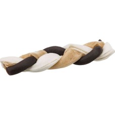 Trixie πλεξούδα denta fun βοδινού 12cm (2τμχ) 110gr Trixie πλεξούδα denta fun βοδινού 12cm (2τμχ) 110gr