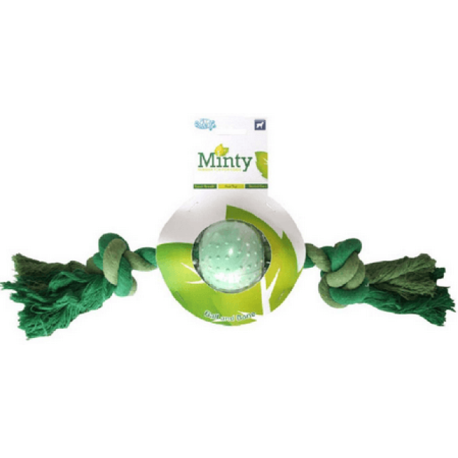 Pet Beands Minty μπάλα με σχοινί large 8 x 30 x 8cm Pet Beands Minty μπάλα με σχοινί large 8 x 30 x 8cm