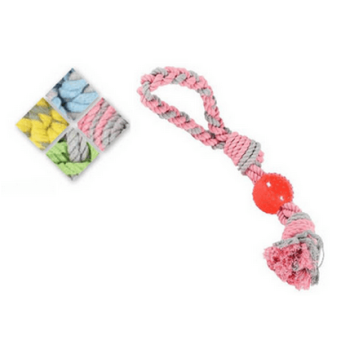 Happypet little rascals παιχνίδι απο σχοινί & μπάλα Happypet little rascals παιχνίδι απο σχοινί & μπάλα