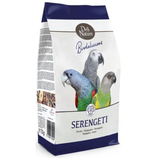 Deli Nature ειδικά για όλα τα αφρικανικά είδη παπαγάλων και πληρεί τις διατροφικές τους απαιτήσεις Deli Nature ειδικά για όλα τα αφρικανικά είδη παπαγάλων και πληρεί τις διατροφικές τους απαιτήσεις