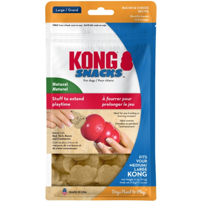 Kong Μπισκότα με μπέικον & τυρί ειδικά διαμορφωμένο για τα παιχνίδια Kong Kong Μπισκότα με μπέικον & τυρί ειδικά διαμορφωμένο για τα παιχνίδια Kong