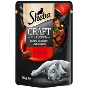 Sheba? κομματάκια κρέατος ήπια μαγειρεμένα, διατηρούν τη νόστιμη γεύση και ποιότητα των συστατατικων