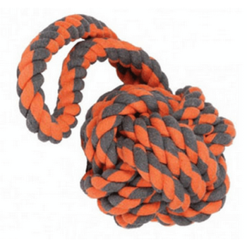 Happypet παιχνίδι nuts for knots μπάλα απο σχοινί που την τραβάς με δύναμη Happypet παιχνίδι nuts for knots μπάλα απο σχοινί που την τραβάς με δύναμη