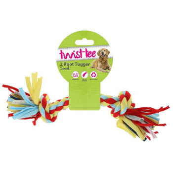 Happypet παιχνίδι twist-tee 2 κόμποι τραβήγματος large Happypet παιχνίδι twist-tee 2 κόμποι τραβήγματος large