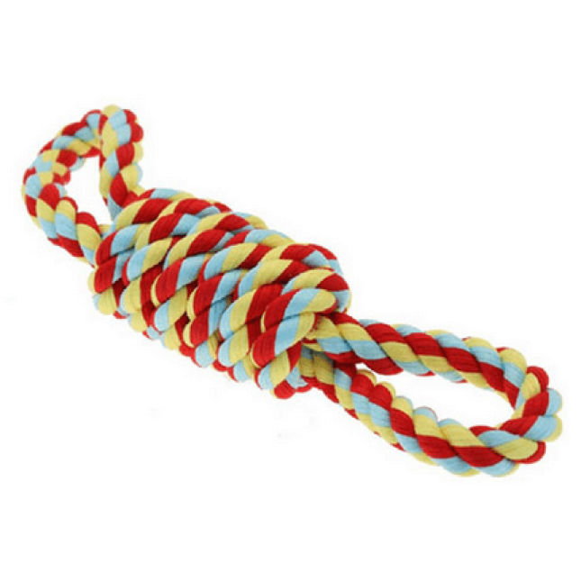Happypet παιχνίδι twist-tee ελατήριο απο σχοινί με δύο λαβές Happypet παιχνίδι twist-tee ελατήριο απο σχοινί με δύο λαβές
