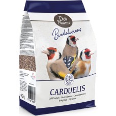 Deli Nature Birdelicius carduelis για καρδερίνες, σπίνους και πυρρούλες 750gr Deli Nature Birdelicius carduelis για καρδερίνες, σπίνους και πυρρούλες 750gr