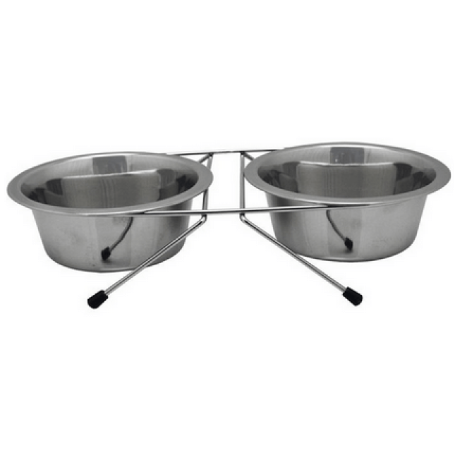 Happypet double dinner σταθμός τροφοδοσίας φαγητού Happypet double dinner σταθμός τροφοδοσίας φαγητού