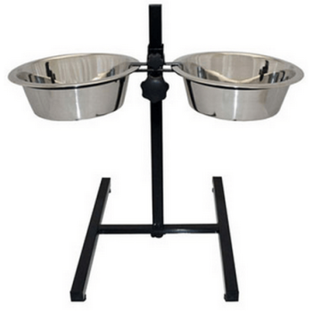 Happypet adjustable double diner διπλά πιάτα φαγητού Happypet adjustable double diner διπλά πιάτα φαγητού