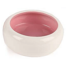 Happypet anti-splash κεραμικό πιάτο φαγητού ροζ Happypet anti-splash κεραμικό πιάτο φαγητού ροζ