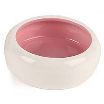 Happypet anti-splash κεραμικό πιάτο φαγητού ροζ Happypet anti-splash κεραμικό πιάτο φαγητού ροζ