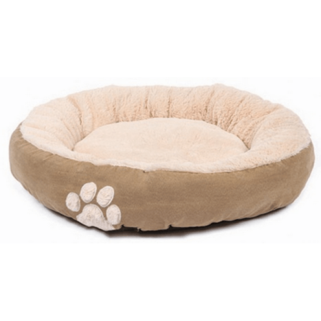 Happypet hugs round bed dove κρεββάτι για σκύλους stone 24'' Happypet hugs round bed dove κρεββάτι για σκύλους stone 24''