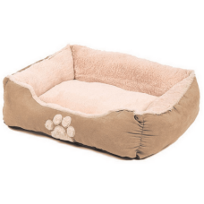 Happypet hugs square bed dove στρογγυλό κρεββάτι latte 28'' Happypet hugs square bed dove στρογγυλό κρεββάτι latte 28''