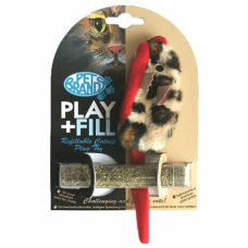 Pet brands Play + fill refillable cat toy παιχνίδι ποντικάκι για γάτες