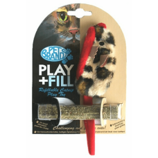 Pet brands Play + fill refillable cat toy παιχνίδι ποντικάκι για γάτες Pet brands Play + fill refillable cat toy παιχνίδι ποντικάκι για γάτες