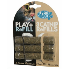 Pet brands Play + fill refillable ανταλλακτικά catnip