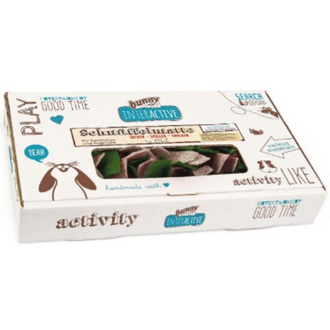 Bunny Nature Χαλάκι αναζήτησης με τσόχα γκρι/πράσινο 15x28cm Bunny Nature Χαλάκι αναζήτησης με τσόχα γκρι/πράσινο 15x28cm