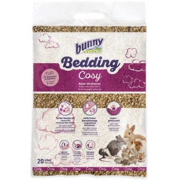 Bunny Nature Bedding cosy υπόστρωμα από φυσικό άχυρο για κουνέλια & τρωκτικά Bunny Nature Bedding cosy υπόστρωμα από φυσικό άχυρο για κουνέλια & τρωκτικά