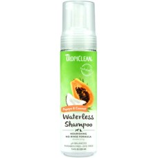 TropiClean Σαµπουάν στεγνού καθαρισµού με Παπάγια & Καρύδα για σκύλους και γάτες 220ml TropiClean Σαµπουάν στεγνού καθαρισµού με Παπάγια & Καρύδα για σκύλους και γάτες 220ml
