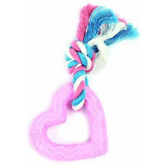 Happypet little rascals heart teether,μασώμενο για τα δόντια Happypet little rascals heart teether,μασώμενο για τα δόντια