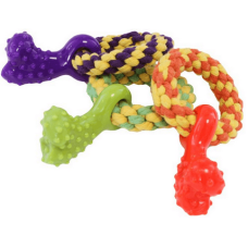 Happypet little rascals teething rope ring,μασώμενο για ούλα & δόντια