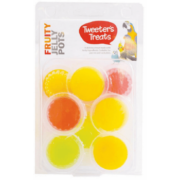 Happypet tweeter's treats jelly pots fruity flavours 8 τμχ,ζελεδάκια διάφορες γεύσεις για ωδικά Happypet tweeter's treats jelly pots fruity flavours 8 τμχ,ζελεδάκια διάφορες γεύσεις για ωδικά