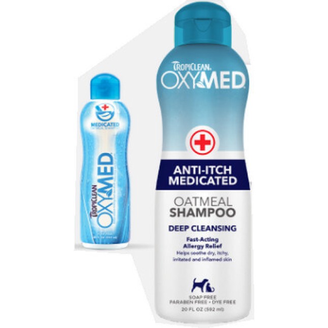 TropiClean σαμπουάν Oxy-med anti-itch medicated shampoo 592ml