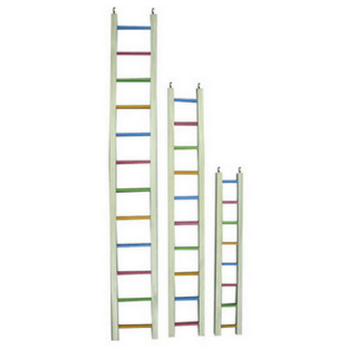 Happypet wooden ladder multi coloured 122cm χρωματιστή σκάλα παιχνίδι για ωδικά Happypet wooden ladder multi coloured 122cm χρωματιστή σκάλα παιχνίδι για ωδικά