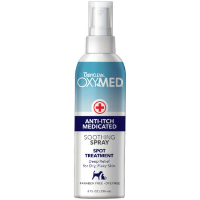TropiClean Oxy-med φαρμακευτικό σπρέι για την φαγούρα  236ml