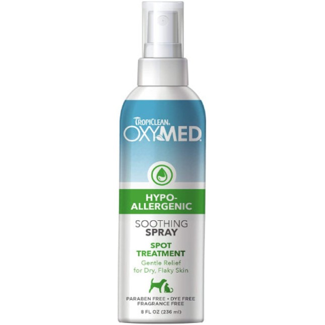 TropiClean φαρμακευτικό σπρέι Oxy-med hypo-allergenic spray 236ml