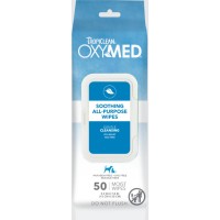 TropiClean Oxy-med μαντηλάκια για ανακούφιση από τον κνησμό για σκύλο και γάτα 50τεμ