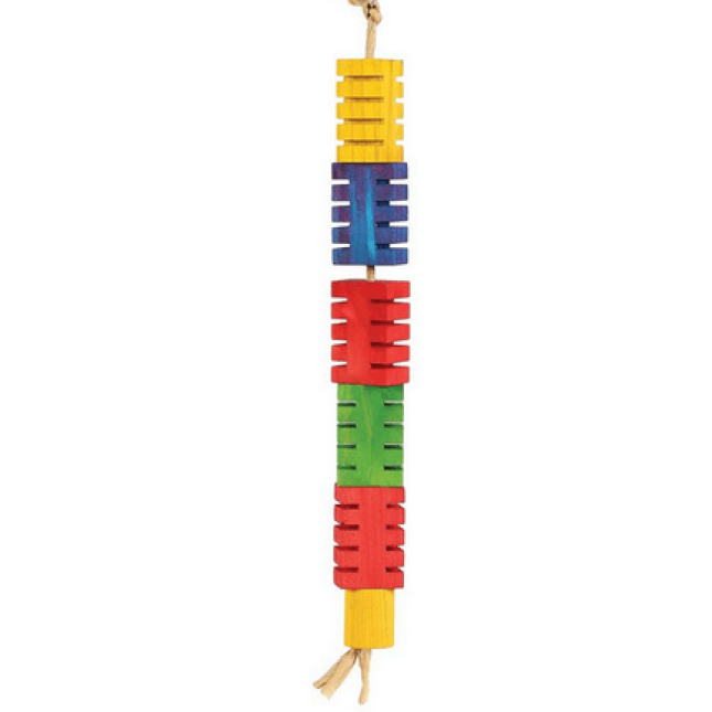 Happypet groovy colour blocks bird toy,παιχνίδι για παπαγάλους