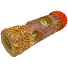 Croci Crop&crok Ξύλινη σήραγγα με γέμιση σανό 7x20cm Croci Crop&crok Ξύλινη σήραγγα με γέμιση σανό 7x20cm