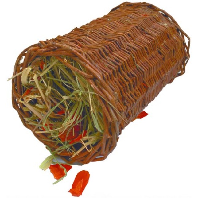 Croci Crop&crok Σήραγγα ιτιάς με γέμιση σανό και καρότα 6x19cm Croci Crop&crok Σήραγγα ιτιάς με γέμιση σανό και καρότα 6x19cm