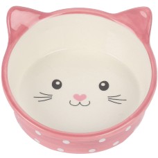 Happypet polka μπώλ γάτας ροζ 300ml Happypet polka μπώλ γάτας ροζ 300ml