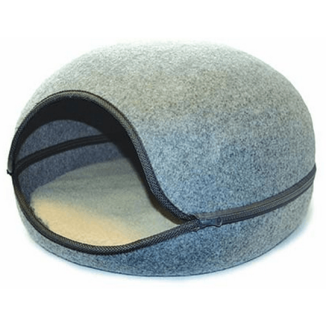 Happypet buster & beau oslo pod-dove grey,σπιτάκι γάτας