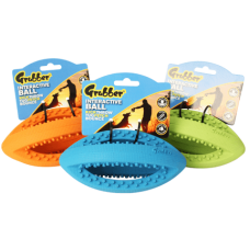 Happypet grubber rugbyball mini,μπάλες διάφορα χρώματα για σκύλους