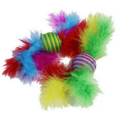 Happypet carnival ratter cat toy 2pcs παιχνίδι γάτας