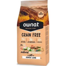 Ownat grain free τροφή για κουτάβια με αρνί 3kg.